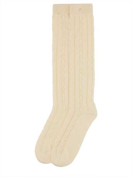 Sosete Valentino Garavani Perforated Socks IVORY Barbati (BM 18300418) 2