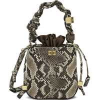 Genti de mana Ganni Bucket Bag "Bou"