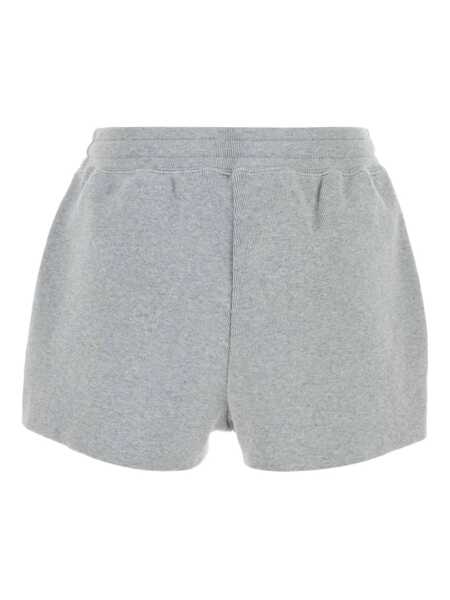 Pantaloni casual Miu Miu Miu Miu Shorts GREY Femei (BM 18301983) 2