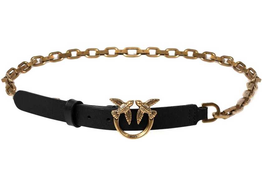 Curele Pinko Love Day Belt Simply H2 1H20XE Czarny Femei (BM 18302137) 2
