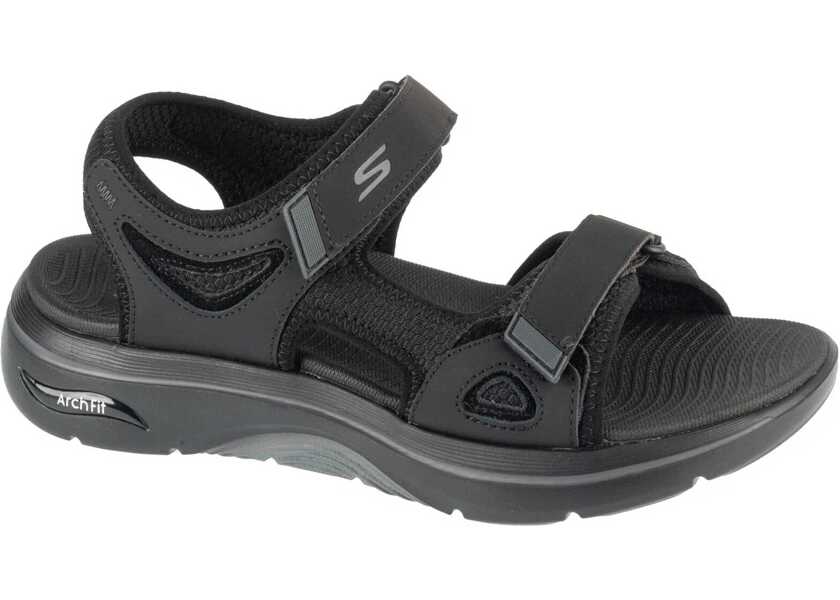 Sandale SKECHERS Go Walk Arch Fit 2.0 Sandal - Capistrano Black Barbati (BM 18302158) 1