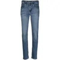 Blugi Levi'S 724 High Rise Straight Blue Wave Mid Clothing Femei