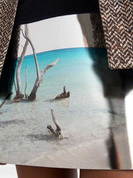 Fuste Prada Prada Skirts SILVER Femei (BM 18304146) 5