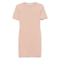 Rochii Fendi Ff Cotton Mini Dress Femei