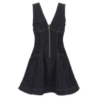 Rochii Self-Portrait 'Indigo Denim Mini' Dress Femei