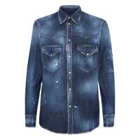 Camasi DSQUARED2 Fashion Western Shirt Clothing Barbati
