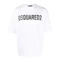 Tricouri DSQUARED2 Logo Cotton T-Shirt Barbati