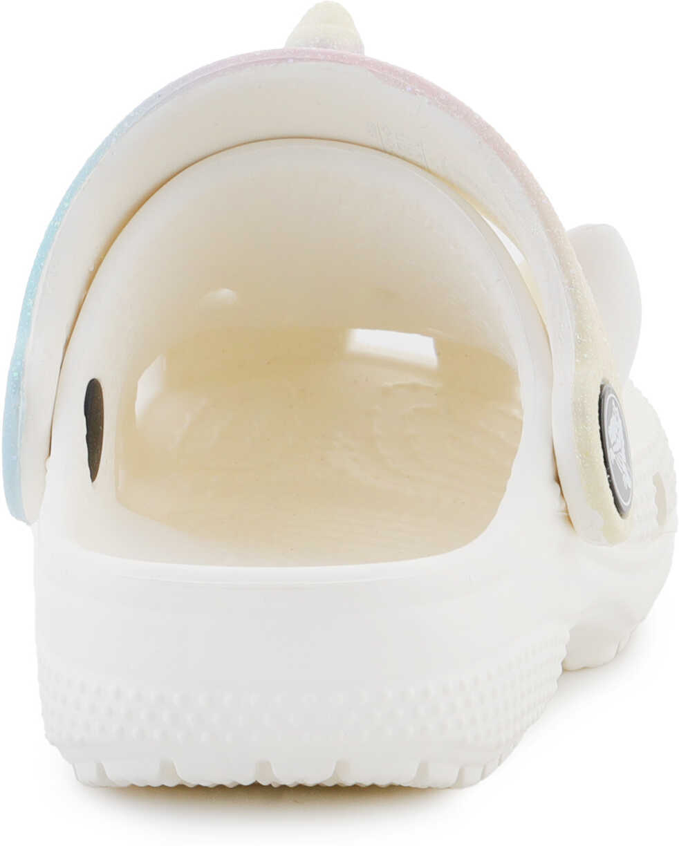 Sandale Crocs Classic IAM Rainbow Unicornctg Chalk White Baieti (BM 18305635) 5