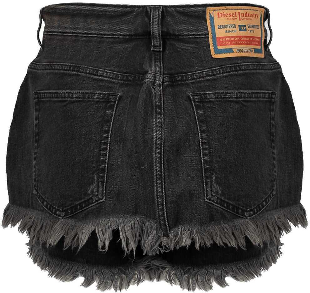 Pantaloni scurti Diesel De-Matt A10702 Czarny Barbati (BM 18305662) 5