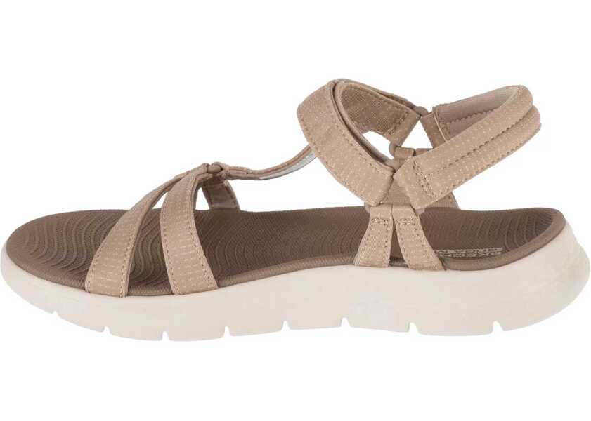 Sandale fara toc SKECHERS Go Walk Flex Sandal - Sublime Grey Femei (BM 18305704) 2