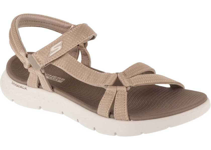 Sandale fara toc SKECHERS Go Walk Flex Sandal - Sublime Grey Femei (BM 18305704) 1