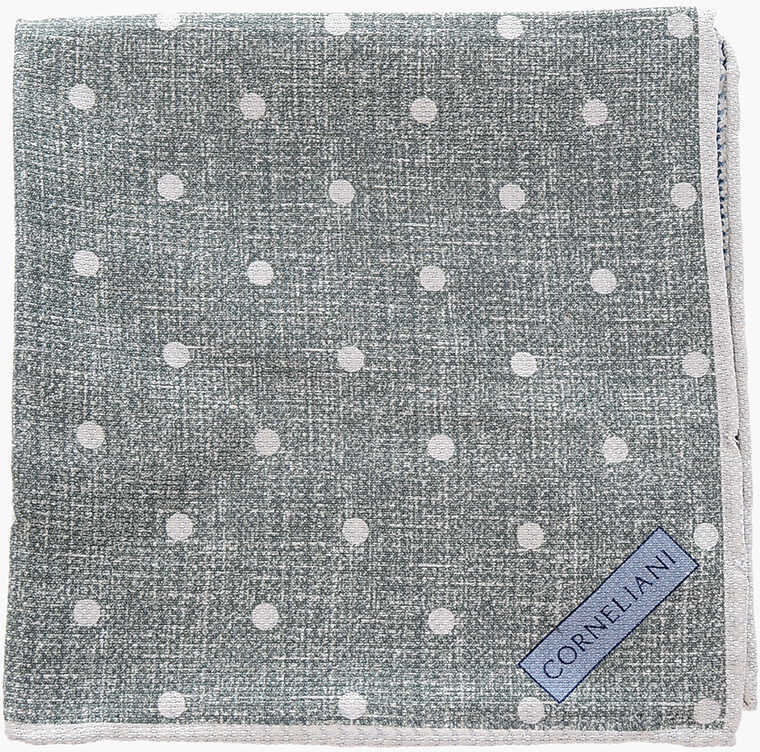 Esarfe CORNELIANI Double Patterned Silk Pocket Square Multicolor Barbati (BM 18305719) 1