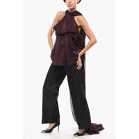 Bluze Silk Crepe Blouse With Lavallière Neckline Femei