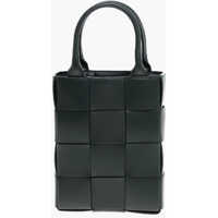 Genti de mana Woven Leather Cruise Handbag Barbati