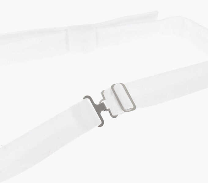 Papioane DSQUARED2 Solid Color Poplin Cotton Bow Tie White Barbati (BM 18305755) 2