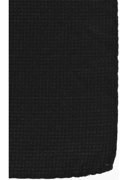 Esarfe DSQUARED2 Solid Color Silk Pocket Square Black Barbati (BM 18305779) 2