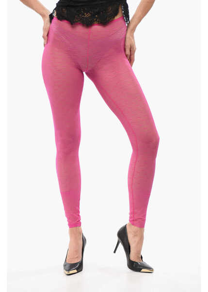 Sosete DSQUARED2 Monogram Lace Collant Pink Femei (BM 18305782) 1