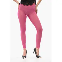 Sosete Monogram Lace Collant Femei