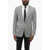 CORNELIANI Cc Collection Single Breasted Reset Blazer With Prince Of Wa Black & White