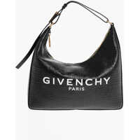 Genti de umar Embossed Eco-Patent Leather Hobo Bag Femei