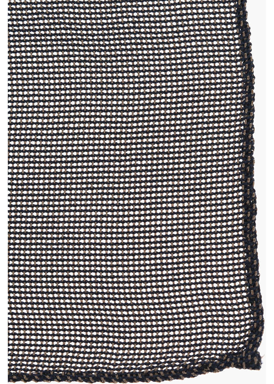 Esarfe DSQUARED2 Gauzed Silk Pocket Square Beige Barbati (BM 18305941) 2