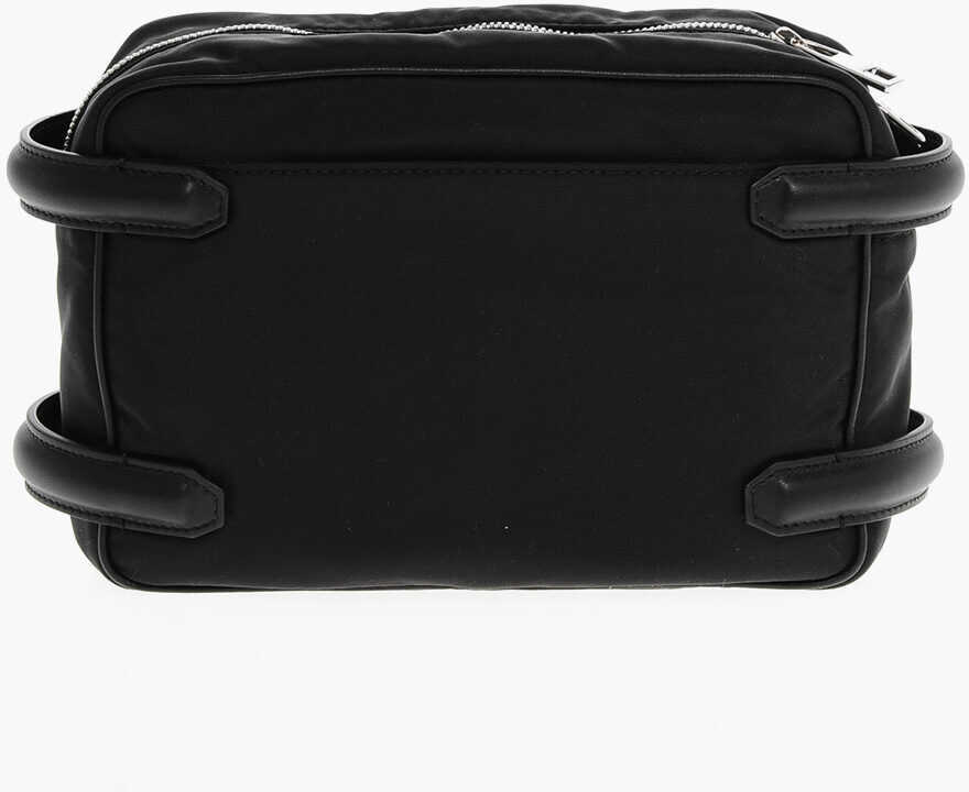 Genti tip postas Alexander McQueen Nylon Crossbody Bag With Zipped Closure Black Barbati (BM 18305953) 2