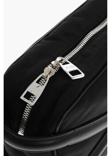 Genti tip postas Alexander McQueen Nylon Crossbody Bag With Zipped Closure Black Barbati (BM 18305953) 4