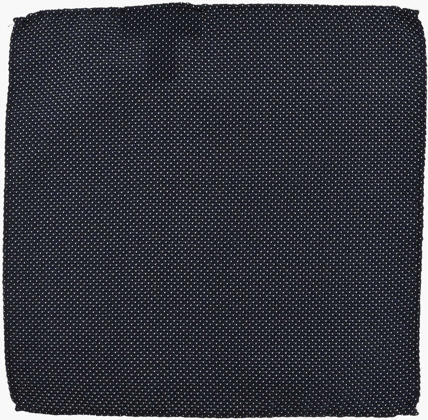 Esarfe DSQUARED2 Polka Dots Silk Pocket Square White Barbati (BM 18305962) 1