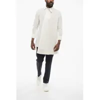 Camasi Y-3 Dama - Camasi casual Y-3 Asymmetric Cotton Shirt White Femei (BM 18306016) - B-mall.ro