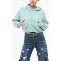 Bluze de trening Converse Brushed Cotton Blend Cropped Hoodie