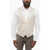 CORNELIANI 4 Buttons Silk Vest With Jetted Pockets Beige