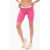 DSQUARED2 Underwear Cotton Blend Biker Leggings Pink