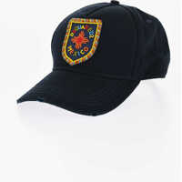 Caciuli Vintage Effect Cap With Beads Logo Femei