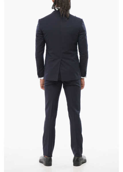 Costume CORNELIANI 3-Piece Cerimonia Academy Suit With Satin Details Blue Barbati (BM 18306226) 4