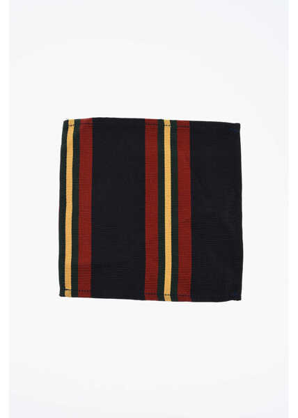 Esarfe DSQUARED2 Striped Silk And Cotton Pocket Square Multicolor Barbati (BM 18307234) 1