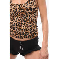 Pijamale Dama - Seturi pijamale DSQUARED2 Animal Patterned Pijama Top Brown Femei (BM 18307240) - B-mall.ro