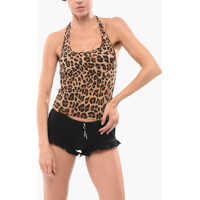 Seturi pijamale Animal Patterned Pijama Top Femei