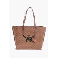 Genti de mana Monogram Eco-Leather Himmel Tote Bag Femei