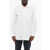 Comme des Garçons Transversal Stitching Popeline Shirt With Breast-Pocket White