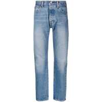 Blugi Levi'S Blue Cotton Denim 501 Jeans Barbati