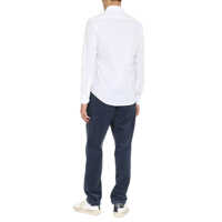 Camasi THE (ALPHABET) pentru Barbati - Camasi THE ALPHABET The Alphabet The Shirt - Stretch Cotton Shirt WHITE Barbati (BM 18307347) - B-mall.ro