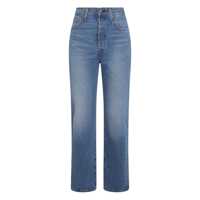 Blugi Levi'S Blue Ribcage Denim Jeans Femei