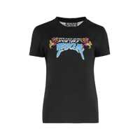 Tricouri Versace Jeans Couture Logo Print T-Shirt Femei