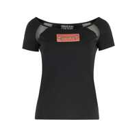 Tricouri Versace Jeans Couture Logo Cotton T-Shirt Femei
