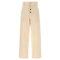 Pantaloni casual Moschino Cotton Trousers Femei