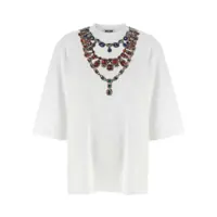 Tricouri Moschino Jewel Print T-Shirt Femei