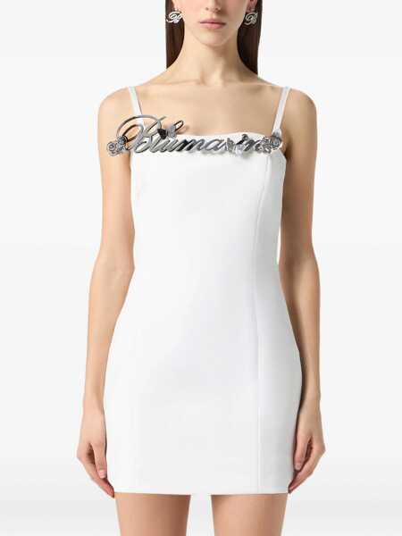 Rochii Blumarine Blumarine White Silk Dress WHITE PEARL Femei (BM 18308364) 3