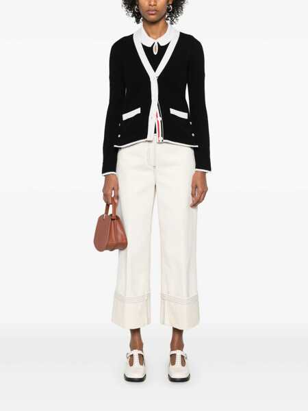 Pulovere Thom Browne Thom Browne Sweaters Black Femei (BM 18308826) 2