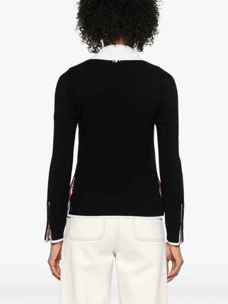 Pulovere Thom Browne Thom Browne Sweaters Black Femei (BM 18308826) 4