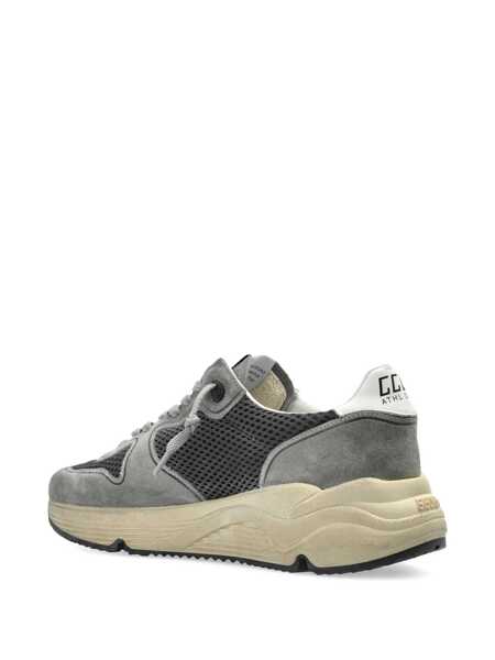 Sneakers Golden Goose Golden Goose Running Net Upper Suede Toe And Spur Leather Star And Heel GREEN/GREY/WHITE Barbati (BM 18308868) 3